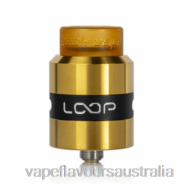 Vape Nicotine Australia Geek Vape LOOP 24mm RDA Gold